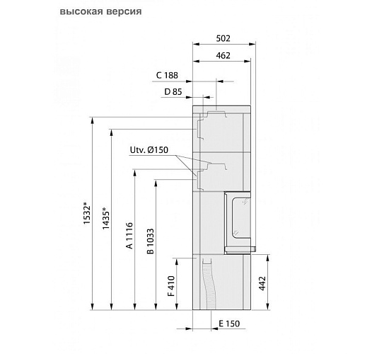 Высокая версия Contura 26т, талькомагнезит_7