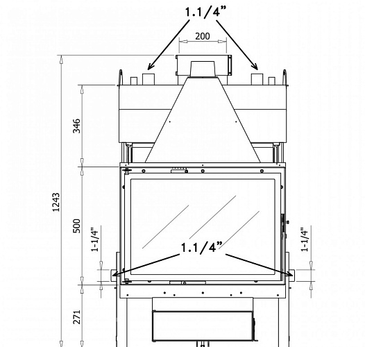 Топка TERMOGAR LN70 Simplificado (Rocal)_2